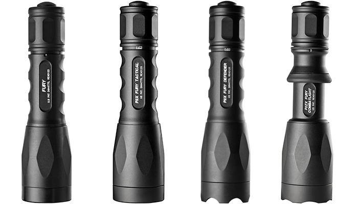 New SureFire Fury Tactical, Defender, and CombatLight